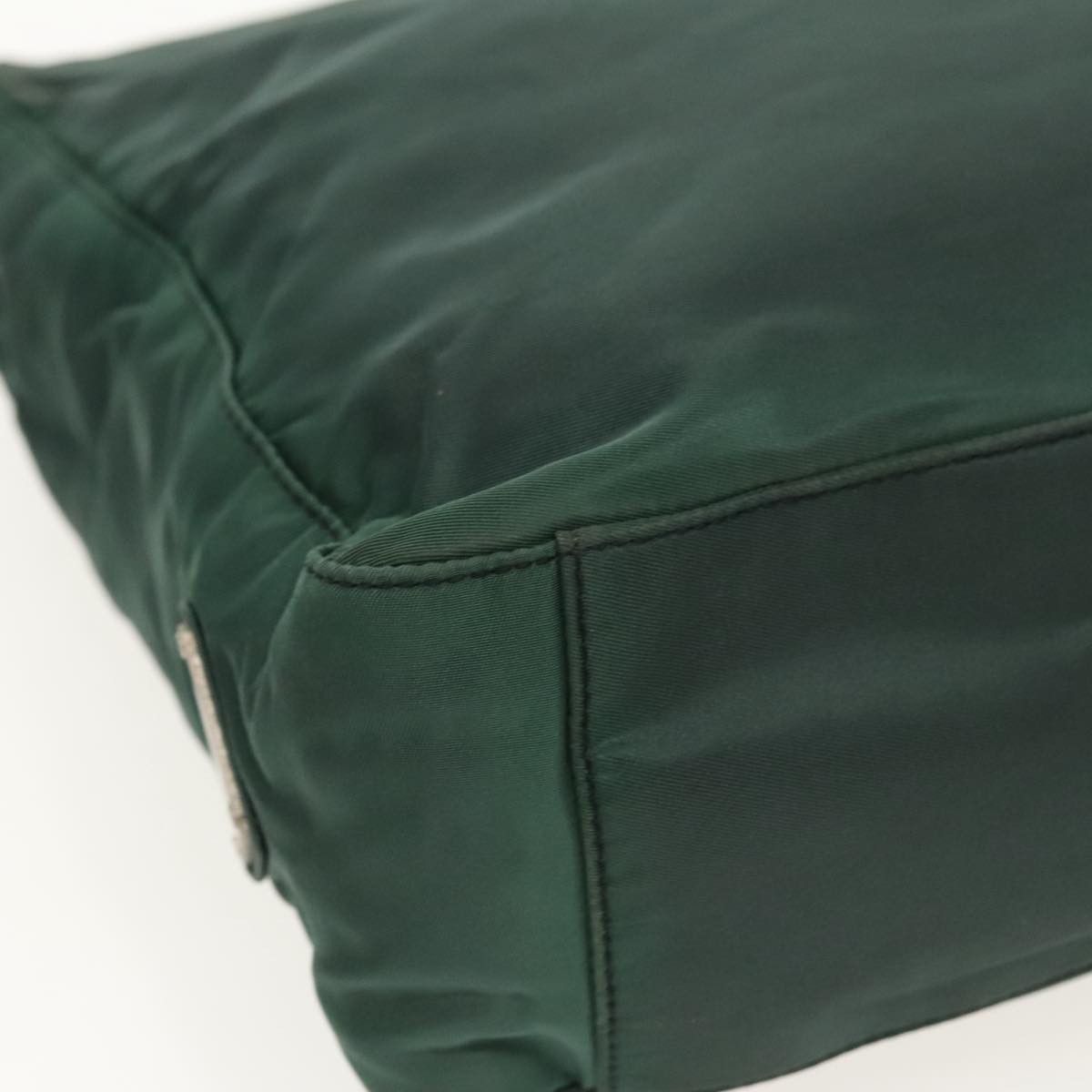 Prada Tessuto Green Synthetic Tote Bag (Pre-Owned) Size ONE SIZE - 16 Thumbnail