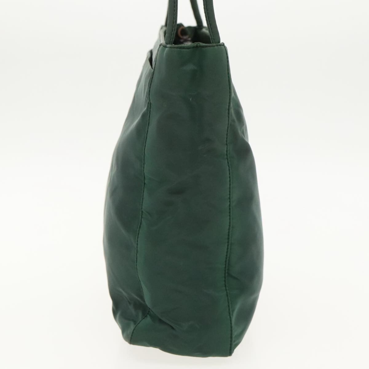Prada Tessuto Green Synthetic Tote Bag (Pre-Owned) Size ONE SIZE - 13 Thumbnail