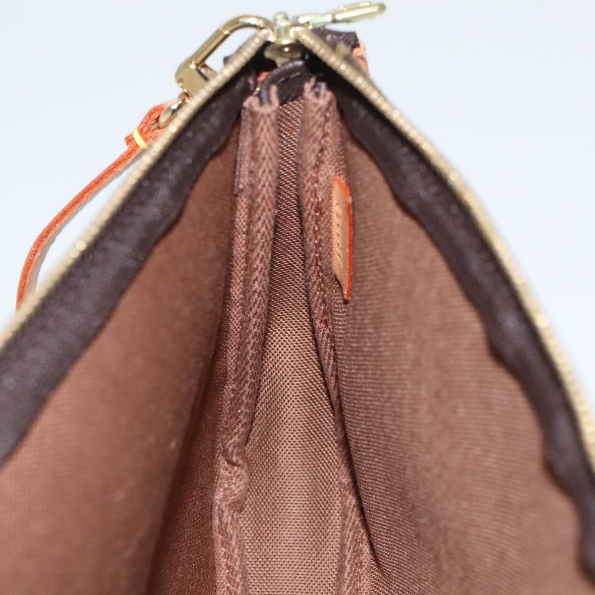 Louis Vuitton Pochette Accessoire Brown Canvas Clutch Bag (Pre-Owned) Size ONE SIZE - 20 Thumbnail