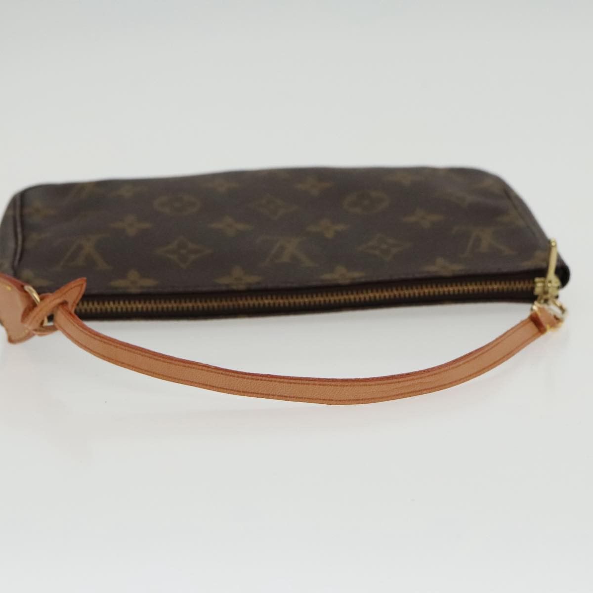 Louis Vuitton Pochette Accessoire Brown Canvas Clutch Bag (Pre-Owned) Size ONE SIZE - 5 Thumbnail