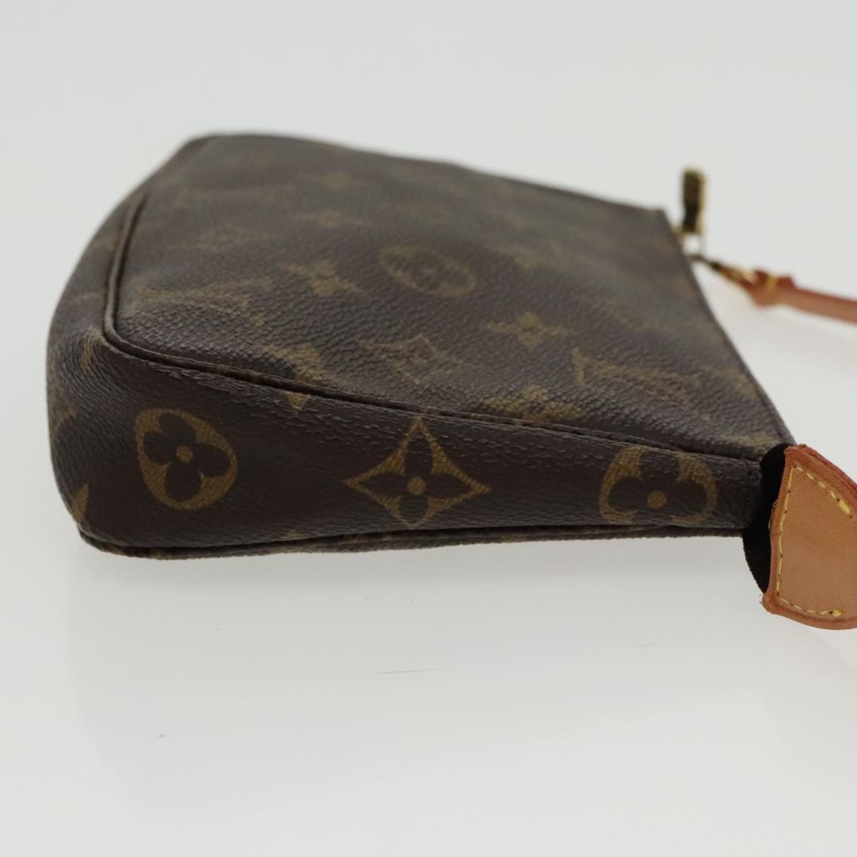 Louis Vuitton Pochette Accessoire Brown Canvas Clutch Bag (Pre-Owned) Size ONE SIZE - 3 Thumbnail