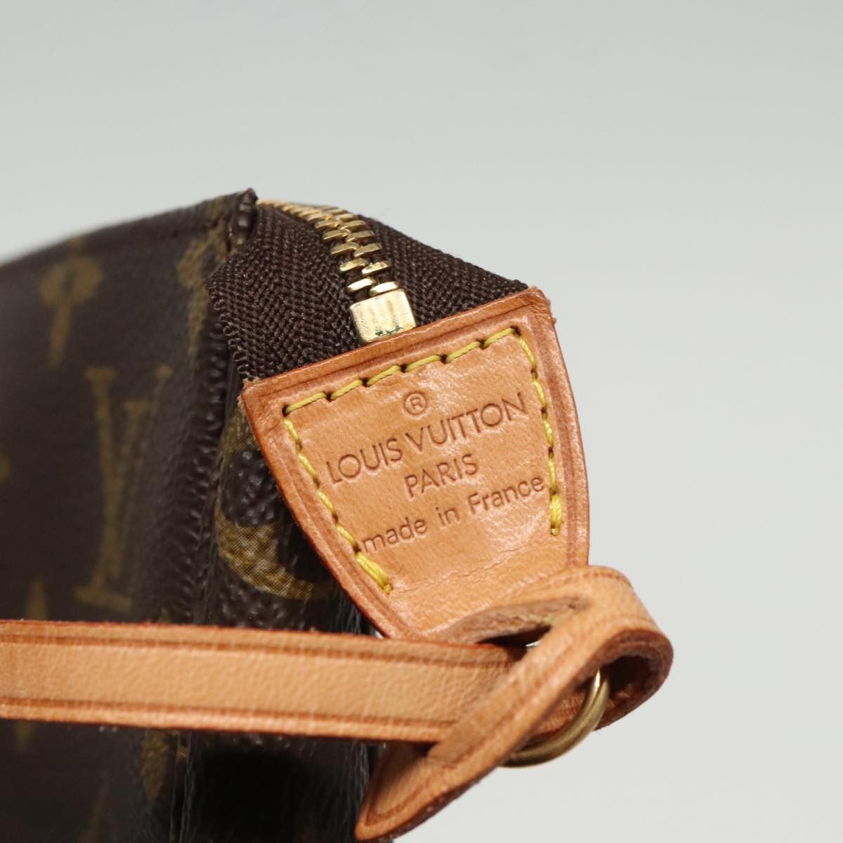 Louis Vuitton Pochette Accessoire Brown Canvas Clutch Bag (Pre-Owned) Size ONE SIZE - 14 Thumbnail