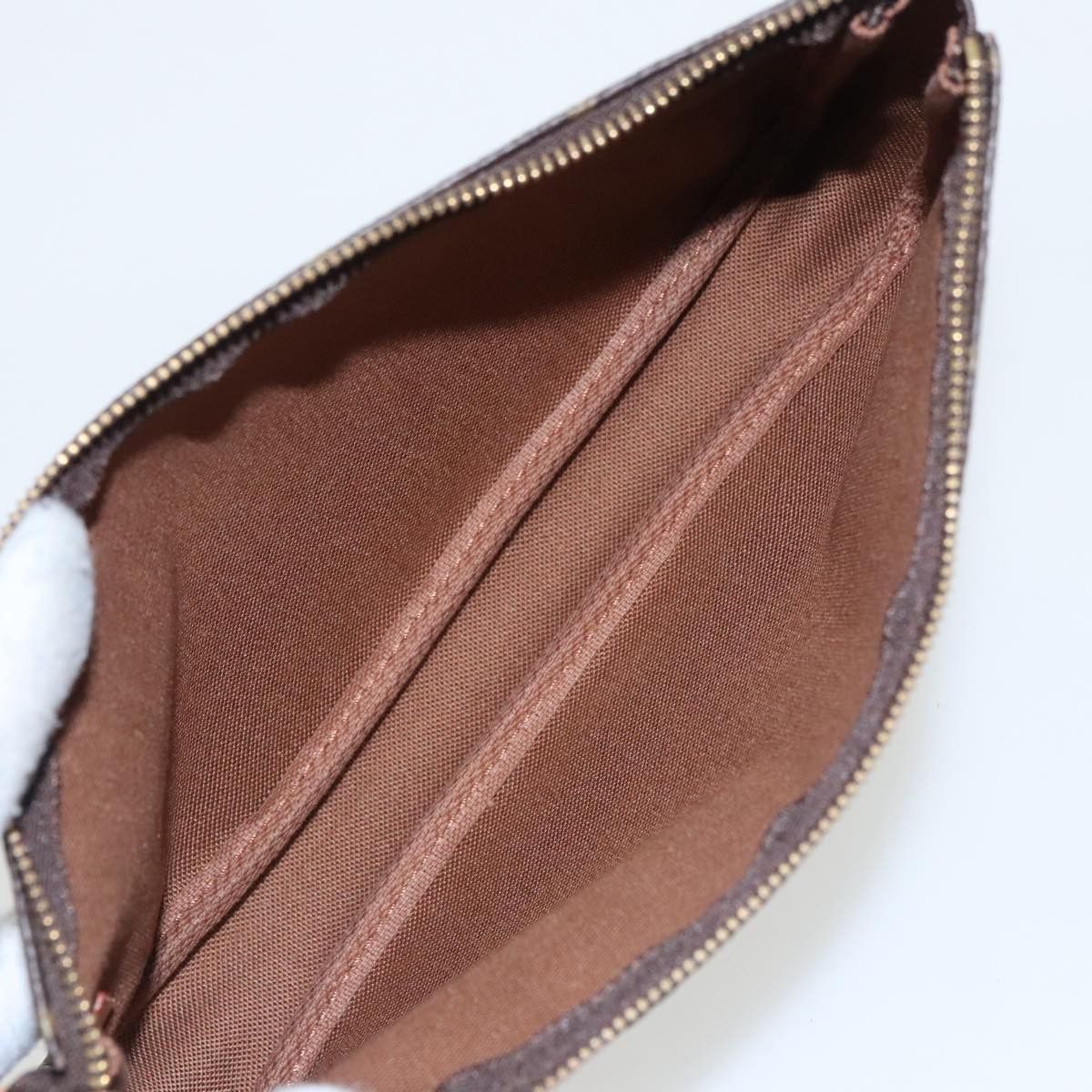 Louis Vuitton Pochette Accessoire Brown Canvas Clutch Bag (Pre-Owned) Size ONE SIZE - 13 Thumbnail