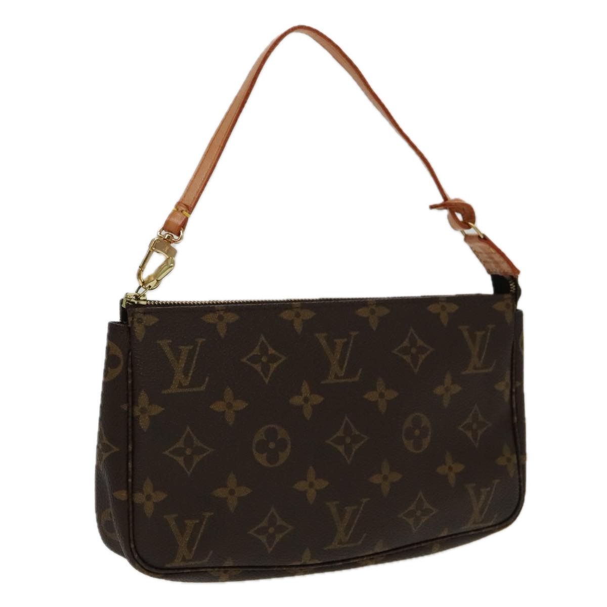 Louis Vuitton Pochette Accessoire Brown Canvas Clutch Bag (Pre-Owned) Size ONE SIZE - 17 Thumbnail