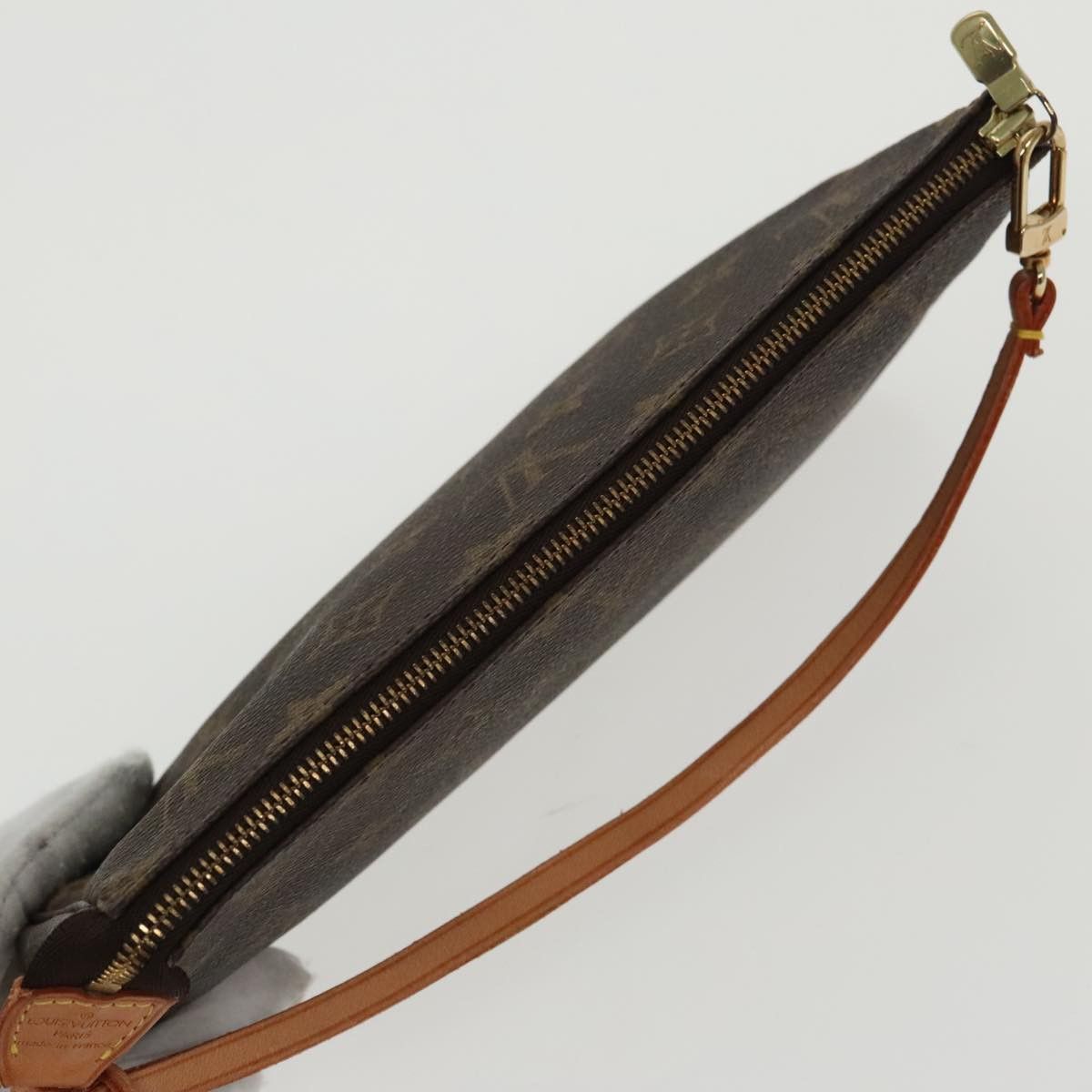 Louis Vuitton Pochette Accessoire Brown Canvas Clutch Bag (Pre-Owned) Size ONE SIZE - 7 Thumbnail