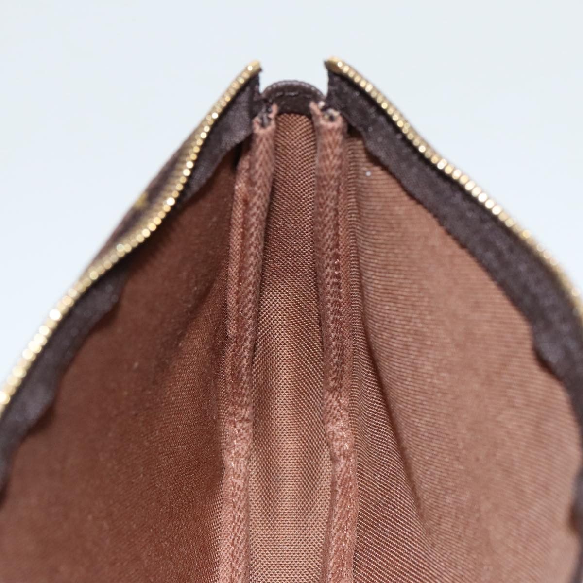 Louis Vuitton Pochette Accessoire Brown Canvas Clutch Bag (Pre-Owned) Size ONE SIZE - 19 Thumbnail