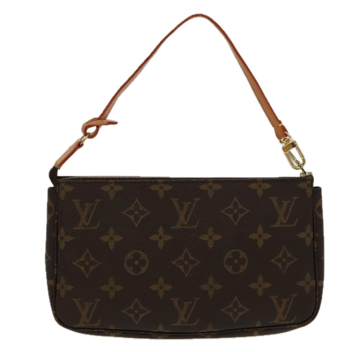 Louis Vuitton Pochette Accessoire Brown Canvas Clutch Bag (Pre-Owned) Size ONE SIZE - 2 Thumbnail