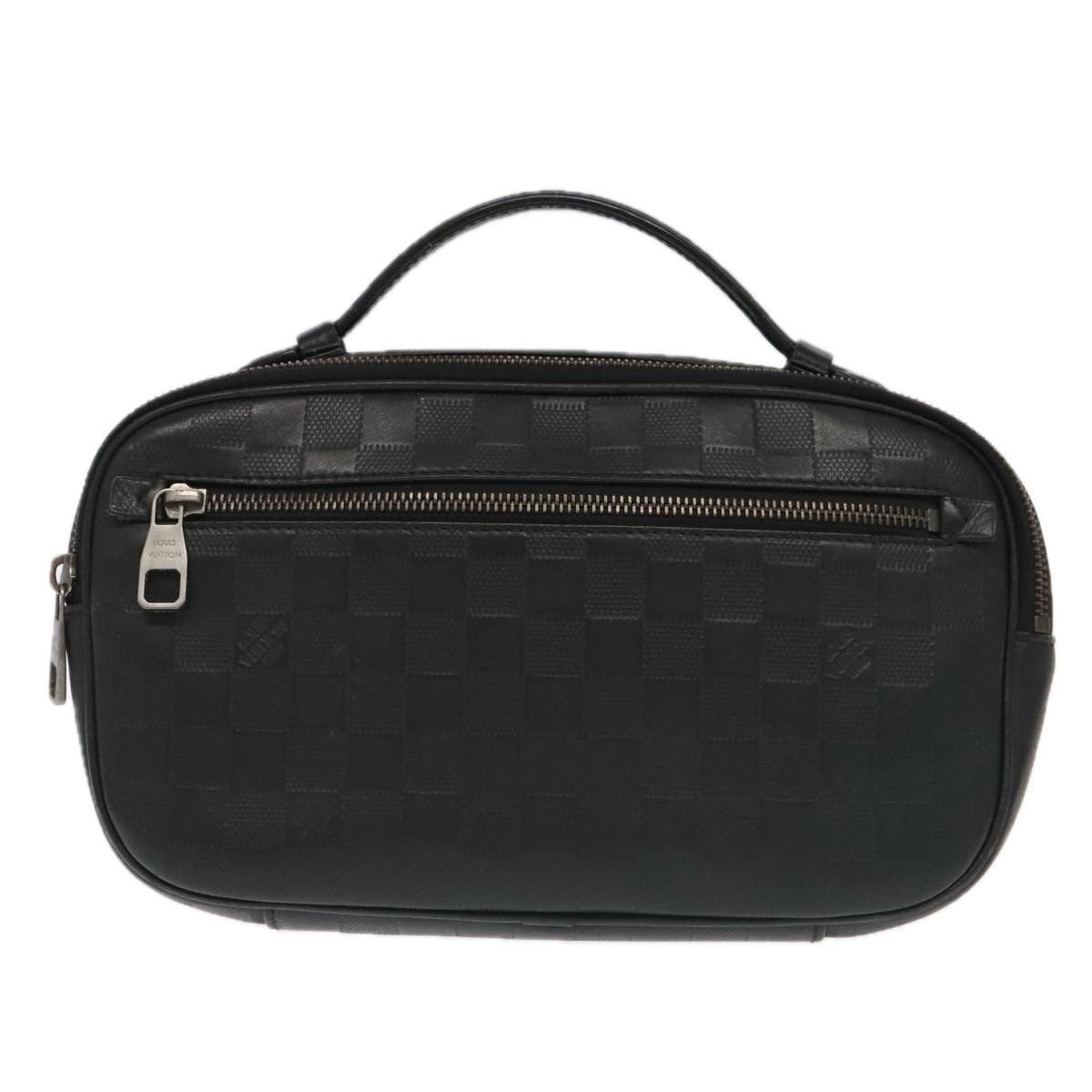 Louis Vuitton Ambler Black Leather Shoulder Bag (Pre-Owned) Size ONE SIZE - 2 Thumbnail