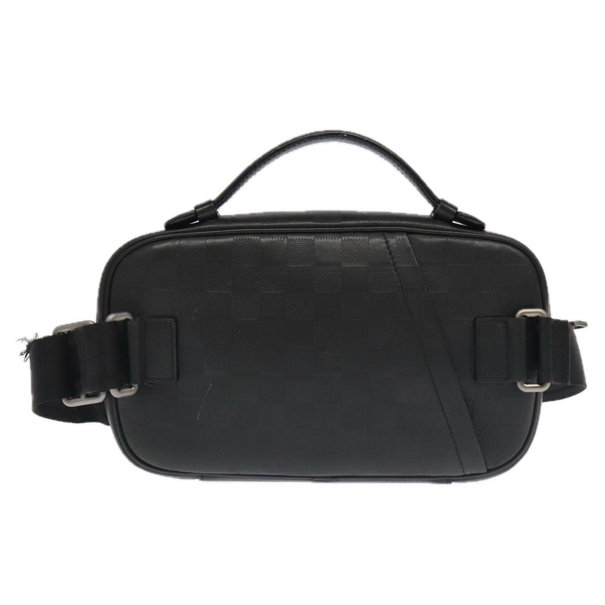 Louis Vuitton Ambler Black Leather Shoulder Bag (Pre-Owned) Size ONE SIZE - 3 Thumbnail