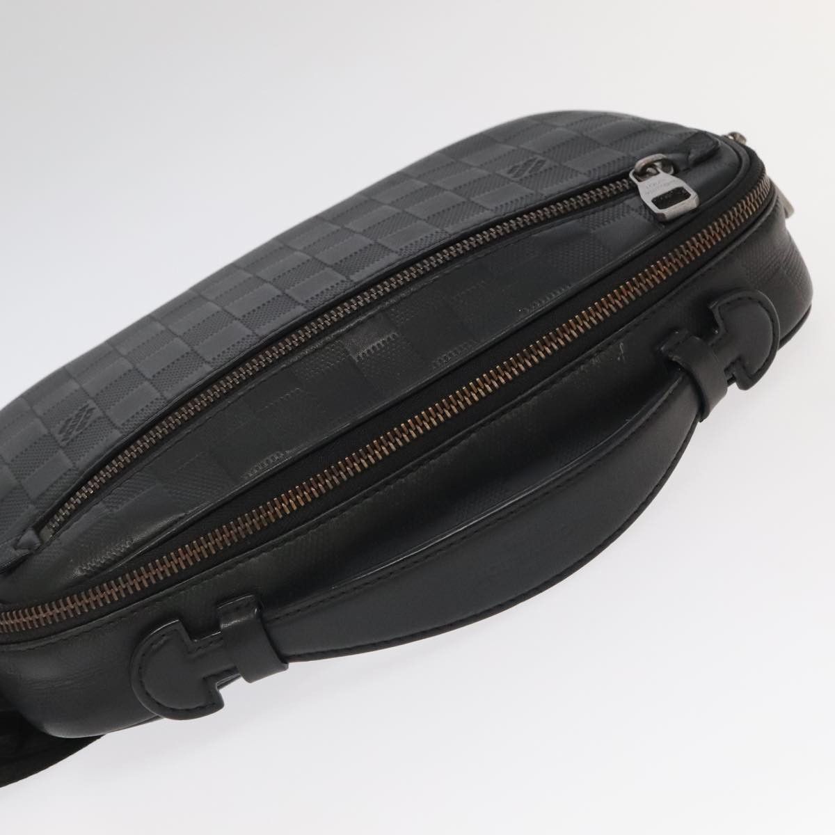 Louis Vuitton Ambler Black Leather Shoulder Bag (Pre-Owned) Size ONE SIZE - 6 Thumbnail