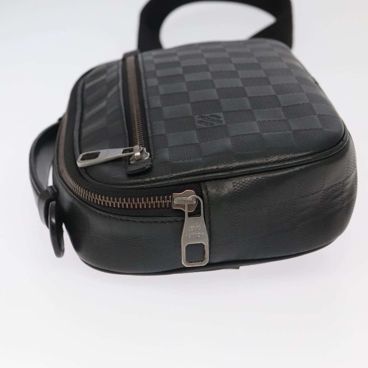 Louis Vuitton Ambler Black Leather Shoulder Bag (Pre-Owned) Size ONE SIZE - 5 Thumbnail