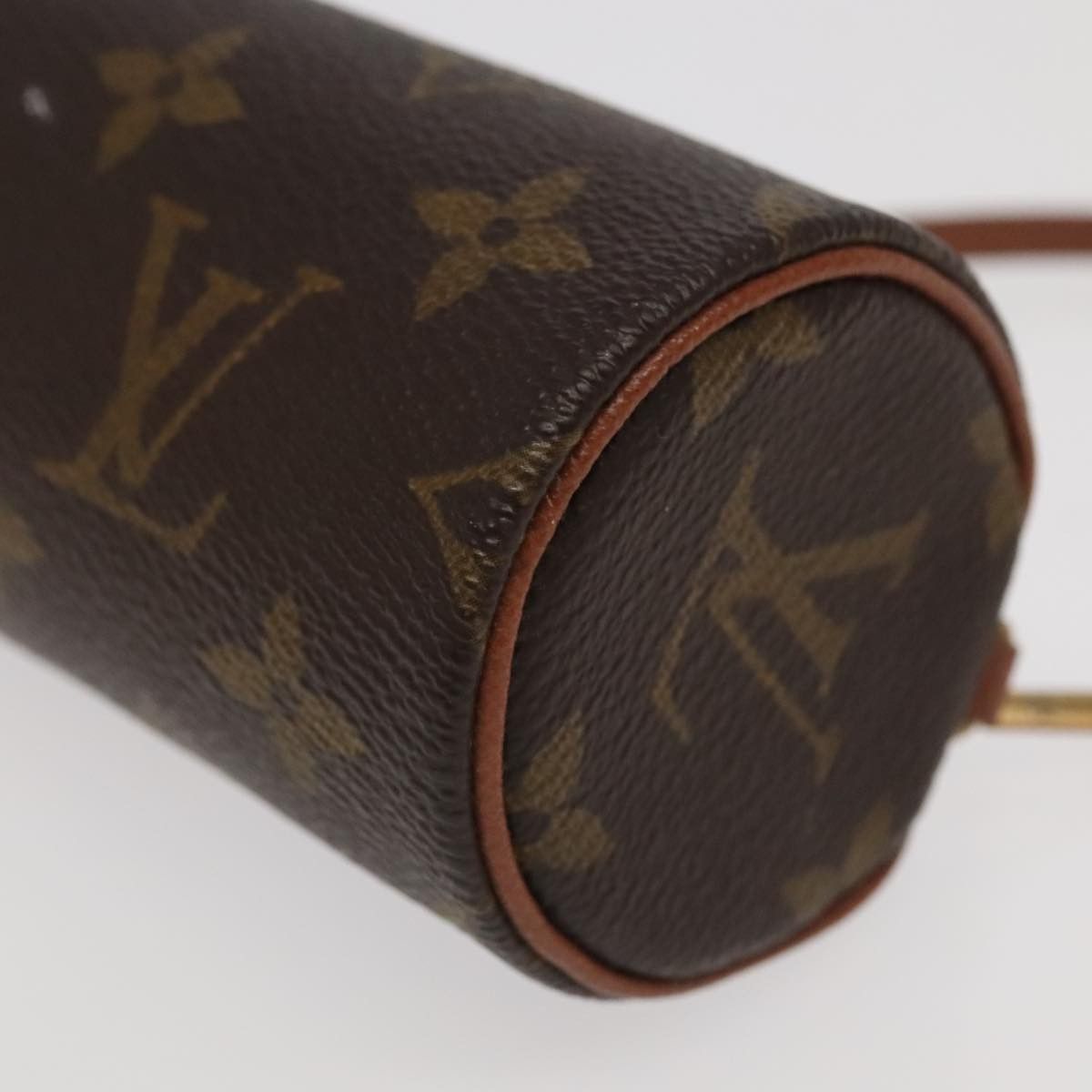 Louis Vuitton Mini Baby Papillon Brown Canvas Clutch Bag (Pre-Owned) Size ONE SIZE - 10 Thumbnail