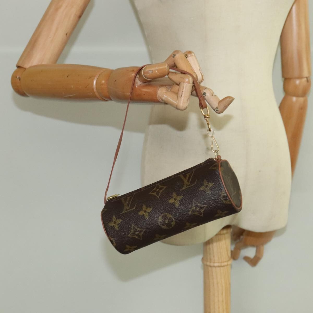 Louis Vuitton Mini Baby Papillon Brown Canvas Clutch Bag (Pre-Owned) Size ONE SIZE - 19 Thumbnail