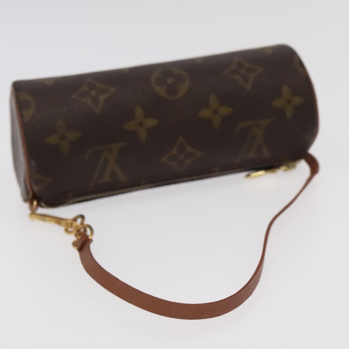 Louis Vuitton Mini Baby Papillon Brown Canvas Clutch Bag (Pre-Owned) Size ONE SIZE - 7 Thumbnail