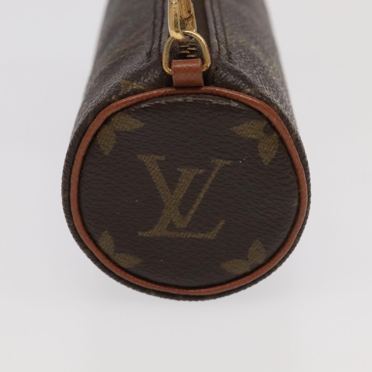 Louis Vuitton Mini Baby Papillon Brown Canvas Clutch Bag (Pre-Owned) Size ONE SIZE - 4 Thumbnail