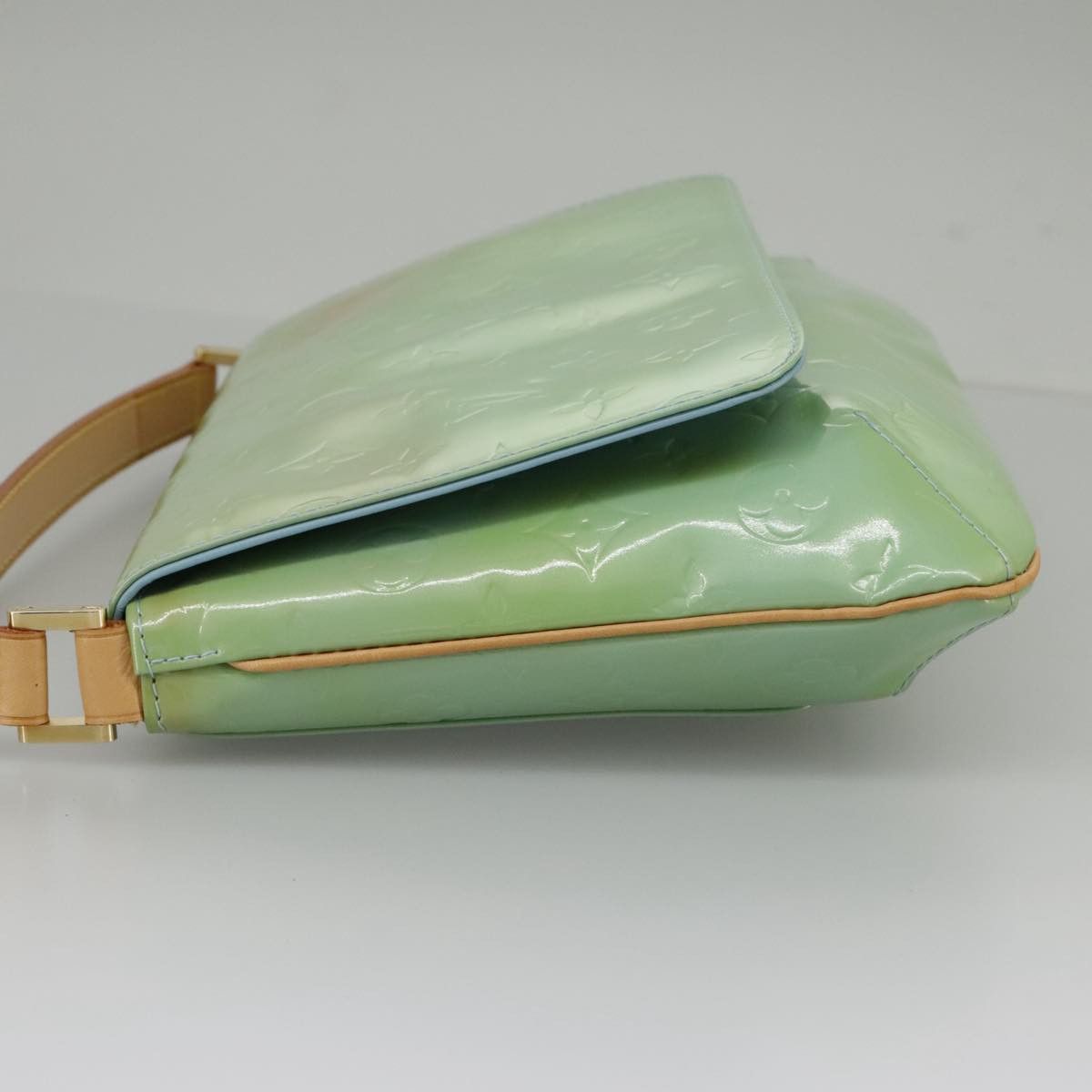 Louis Vuitton Thompson Street Green Patent Leather Shoulder Bag Size ONE SIZE - 4 Thumbnail