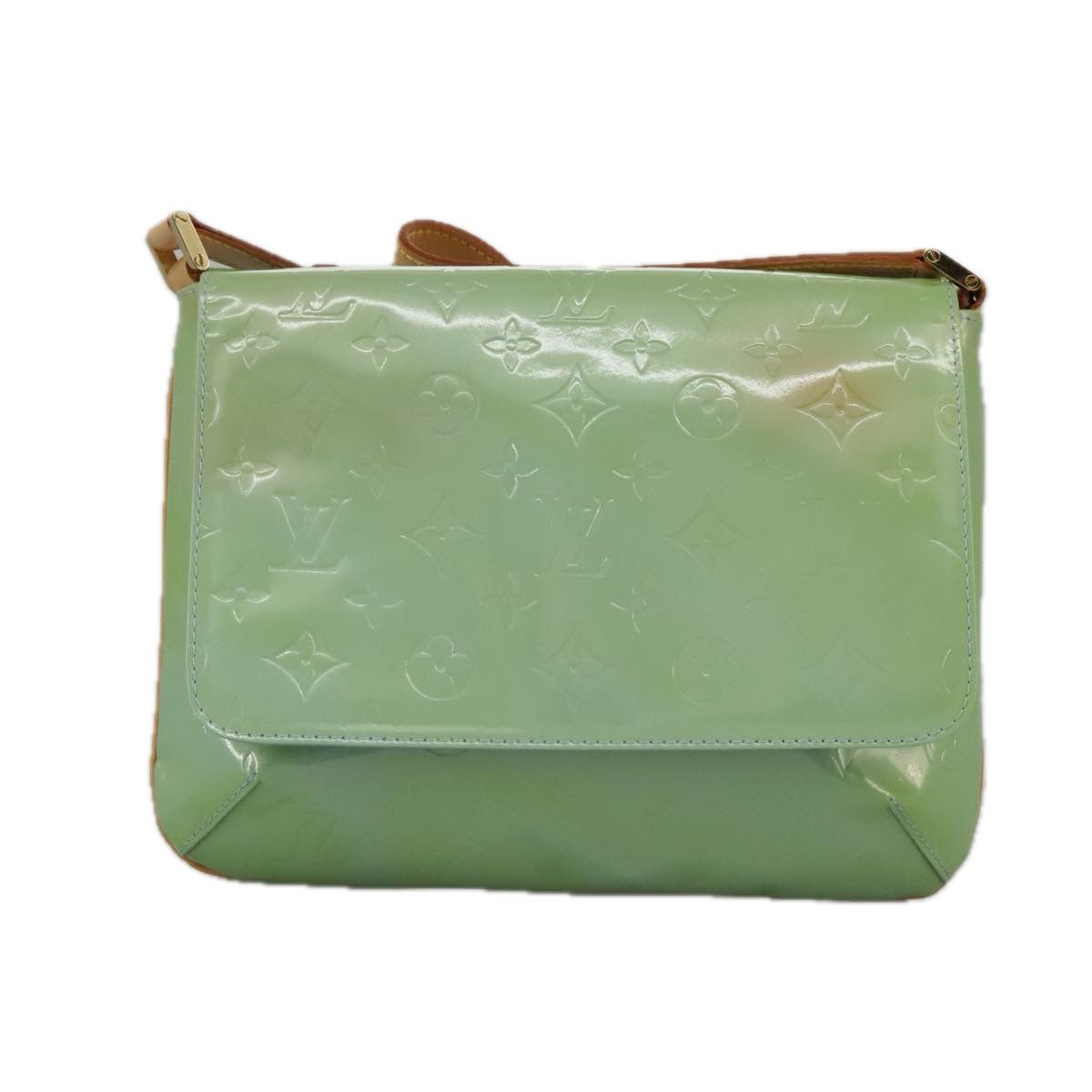 Louis Vuitton Thompson Street Green Patent Leather Shoulder Bag Size ONE SIZE - 2 Thumbnail