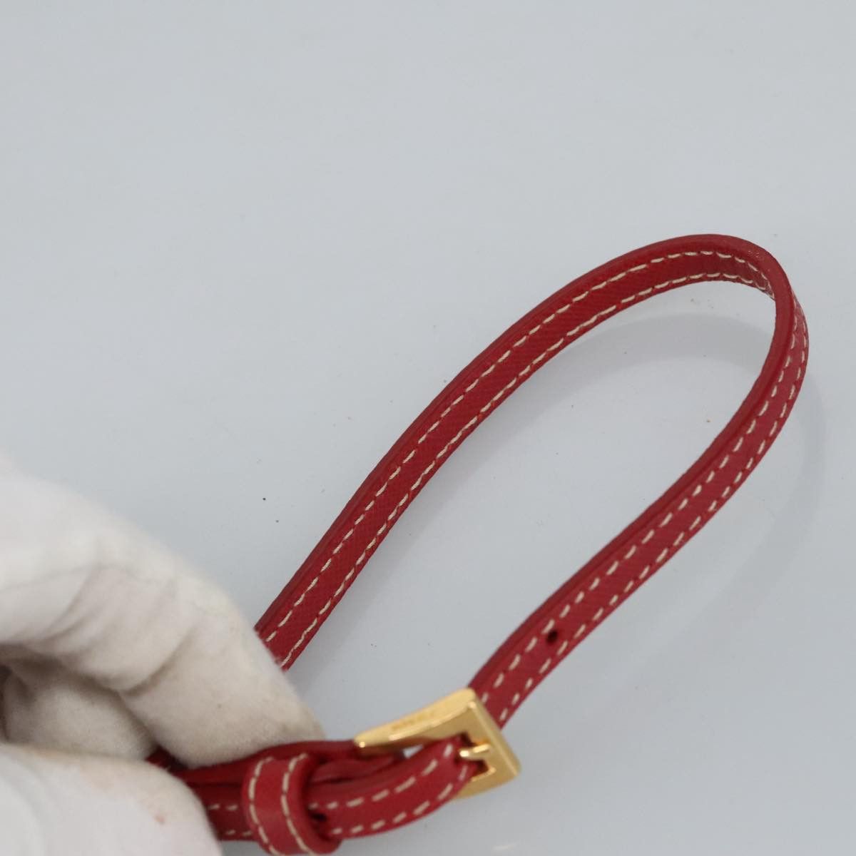 Prada Tessuto Red Synthetic Clutch Bag (Pre-Owned) Size ONE SIZE - 13 Thumbnail