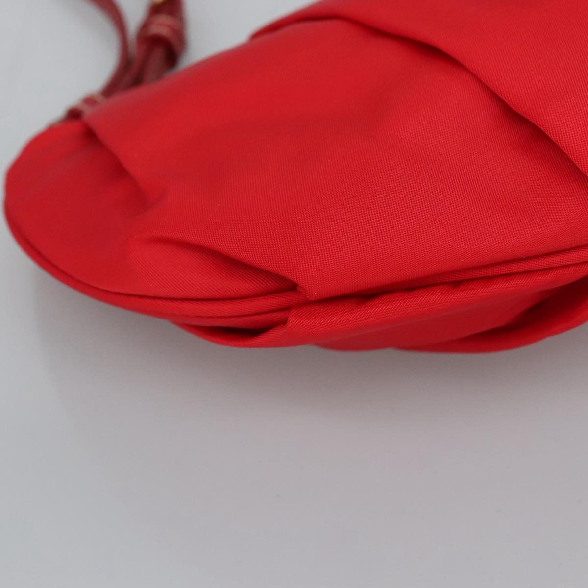 Prada Tessuto Red Synthetic Clutch Bag (Pre-Owned) Size ONE SIZE - 11 Thumbnail