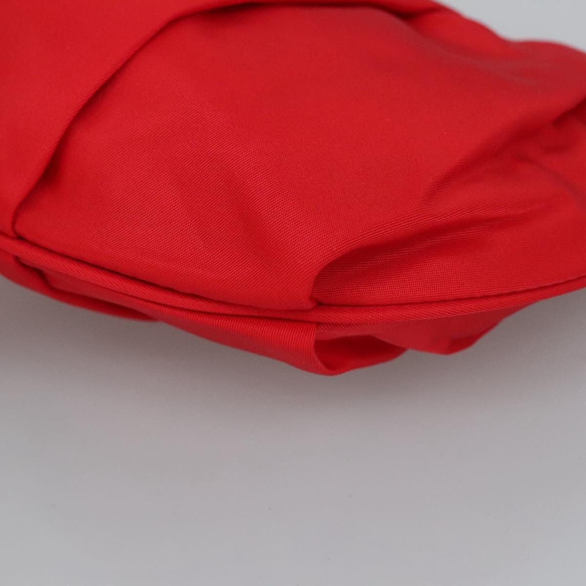 Prada Tessuto Red Synthetic Clutch Bag (Pre-Owned) Size ONE SIZE - 10 Thumbnail