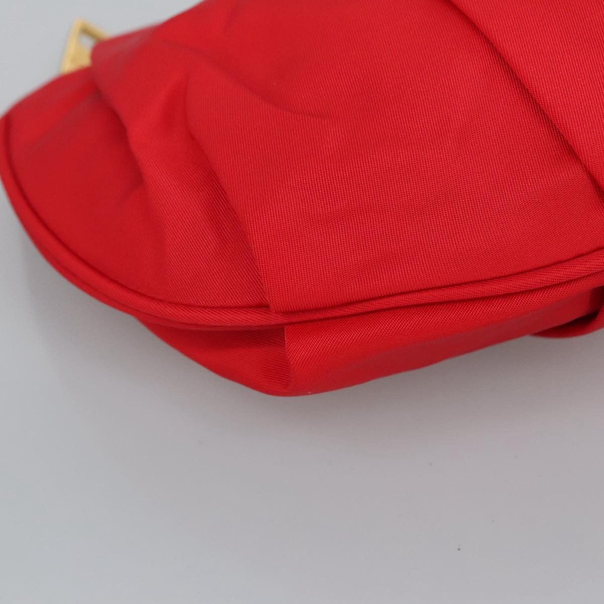 Prada Tessuto Red Synthetic Clutch Bag (Pre-Owned) Size ONE SIZE - 9 Thumbnail
