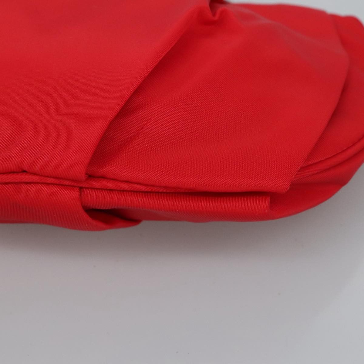 Prada Tessuto Red Synthetic Clutch Bag (Pre-Owned) Size ONE SIZE - 8 Thumbnail