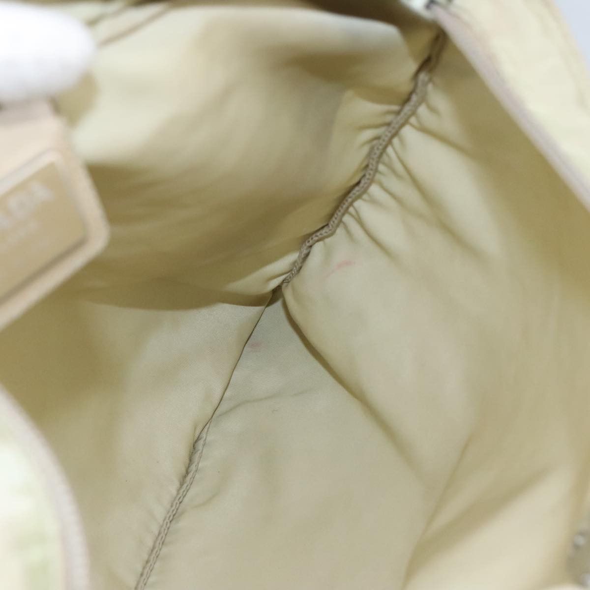 Prada Re-Nylon Beige Synthetic Shoulder Bag (Pre-Owned) Size ONE SIZE - 18 Thumbnail