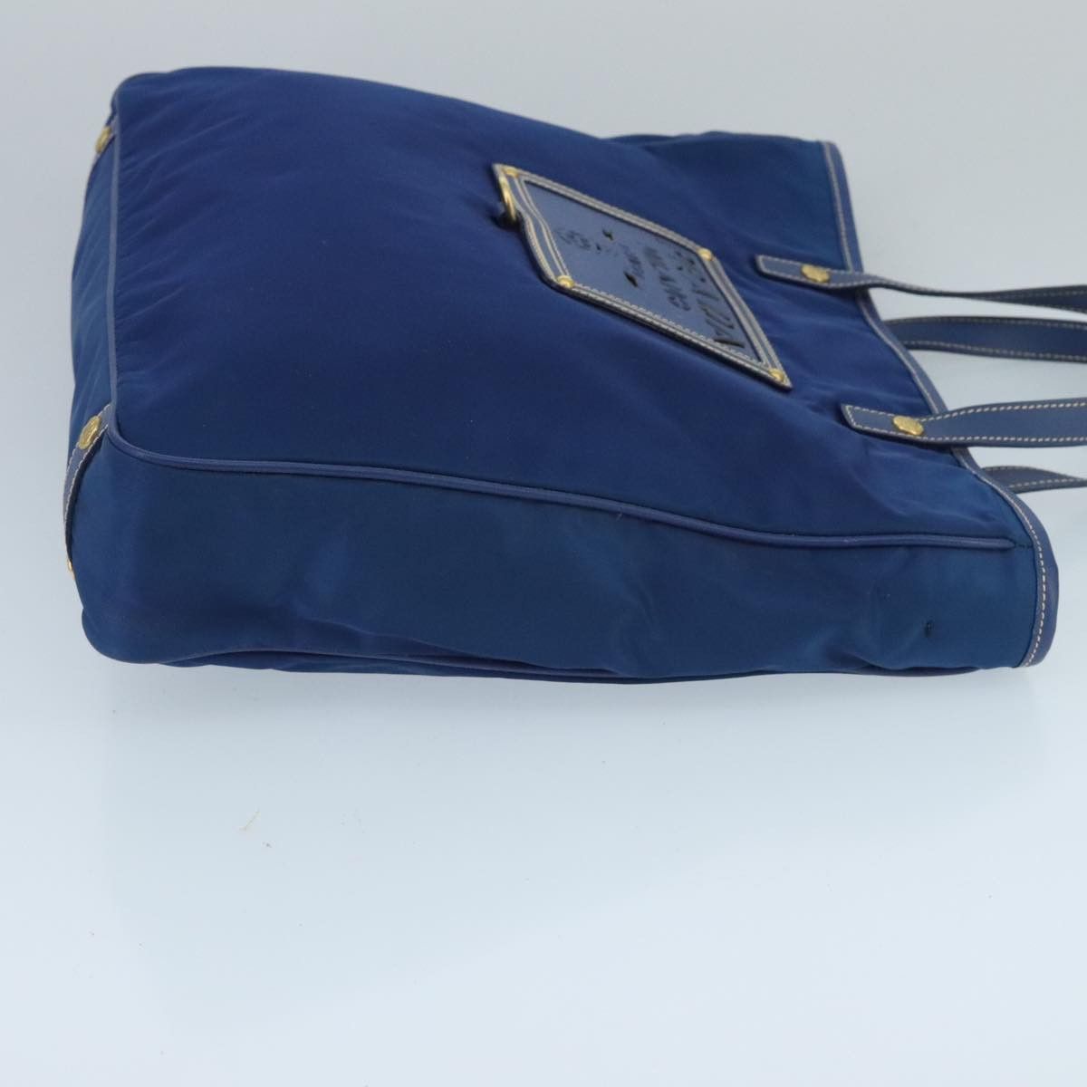 Prada Blue Synthetic Handbag (Pre-Owned) Size ONE SIZE - 3 Thumbnail