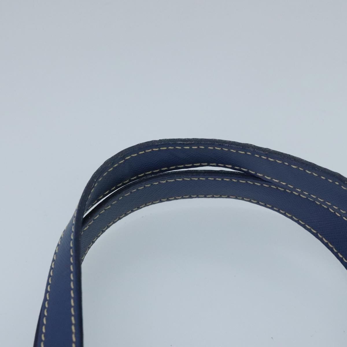 Prada Blue Synthetic Handbag (Pre-Owned) Size ONE SIZE - 6 Thumbnail