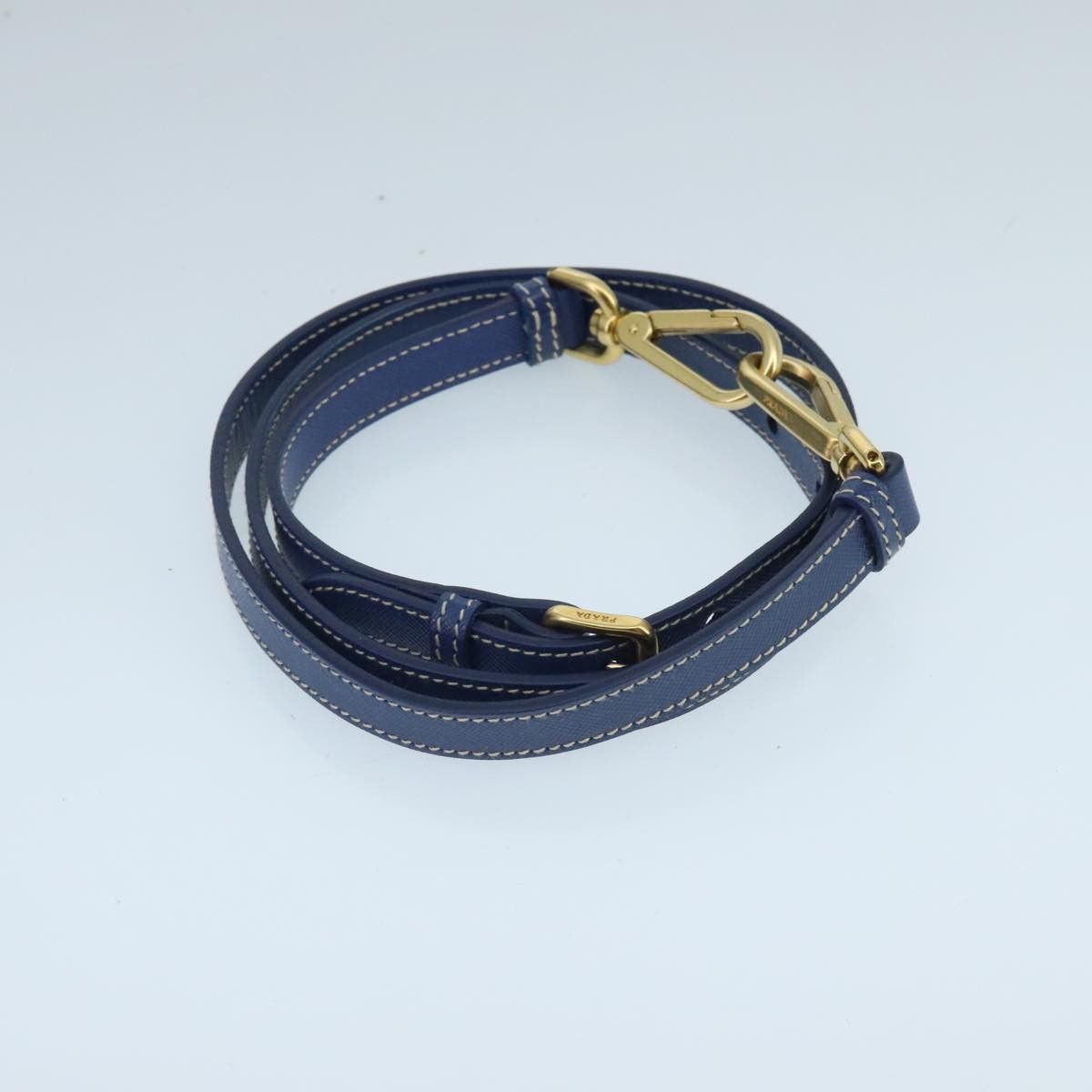 Prada Blue Synthetic Handbag (Pre-Owned) Size ONE SIZE - 15 Thumbnail