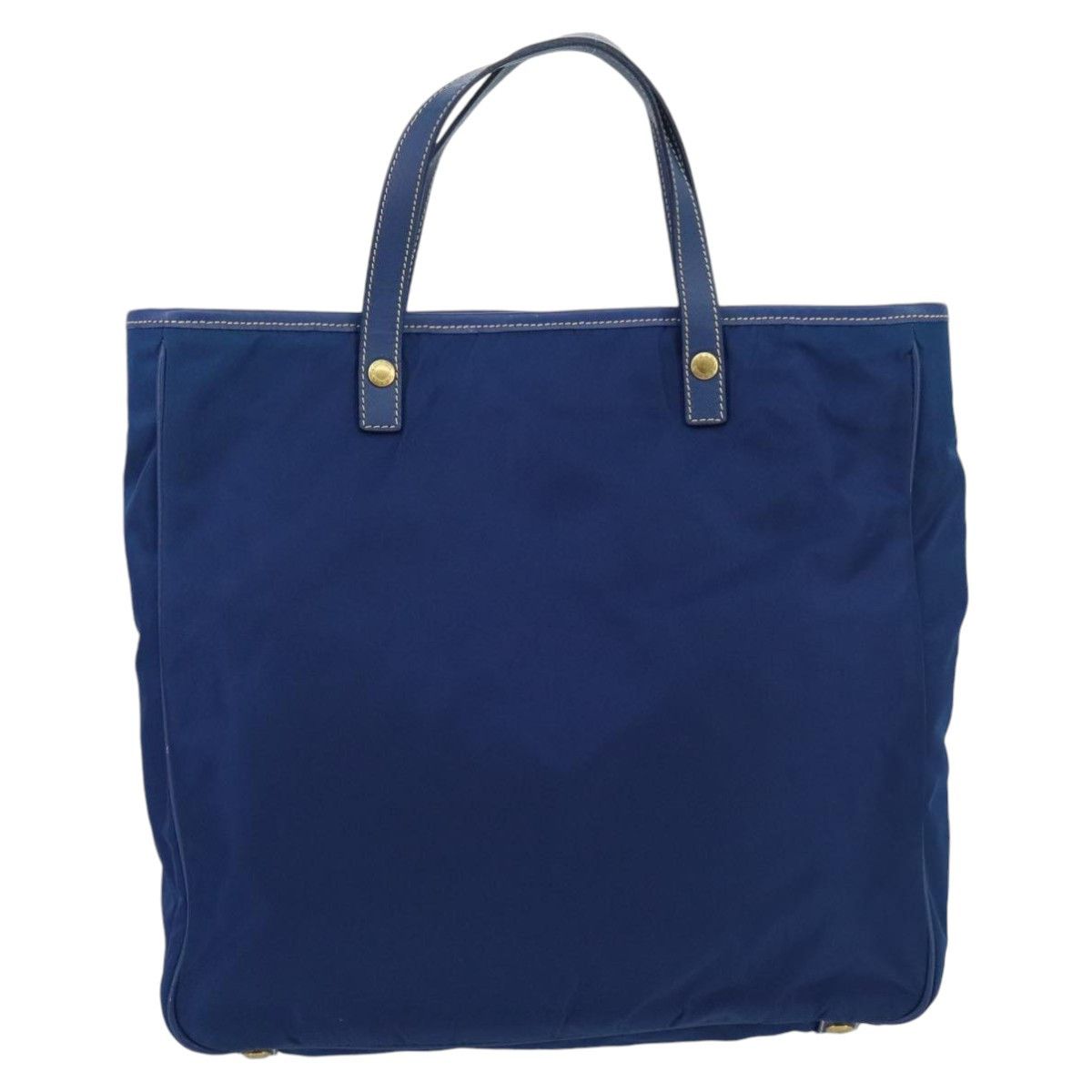 Prada Blue Synthetic Handbag (Pre-Owned) Size ONE SIZE - 2 Thumbnail