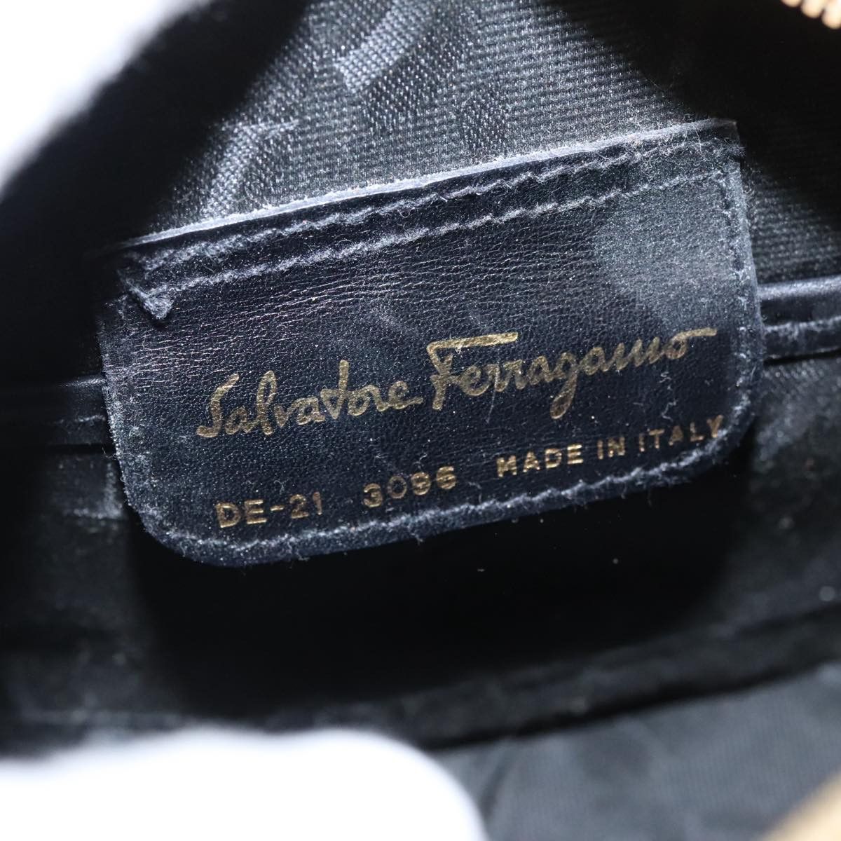 Salvatore Ferragamo Vara Brown Patent Leather Shoulder Bag (Pre-Owned) Size ONE SIZE - 16 Thumbnail