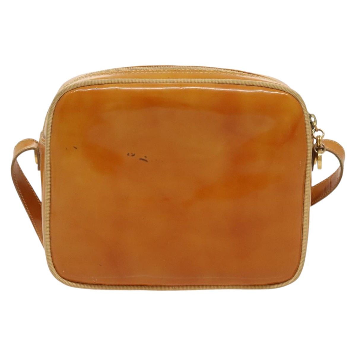 Salvatore Ferragamo Vara Brown Patent Leather Shoulder Bag (Pre-Owned) Size ONE SIZE - 2 Thumbnail