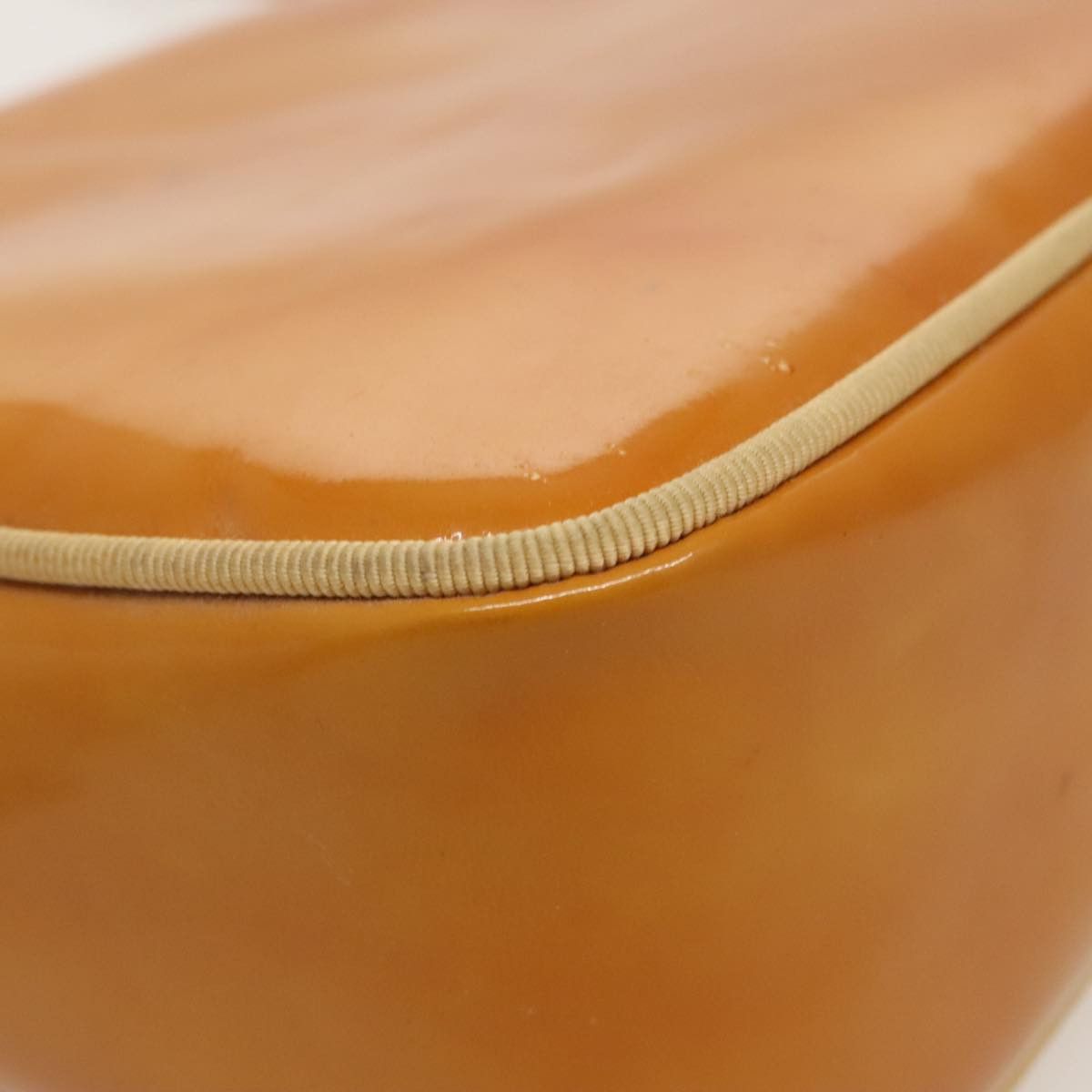 Salvatore Ferragamo Vara Brown Patent Leather Shoulder Bag (Pre-Owned) Size ONE SIZE - 9 Thumbnail