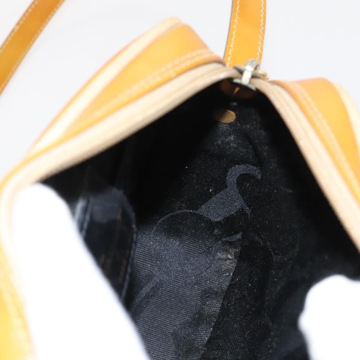 Salvatore Ferragamo Vara Brown Patent Leather Shoulder Bag (Pre-Owned) Size ONE SIZE - 12 Thumbnail