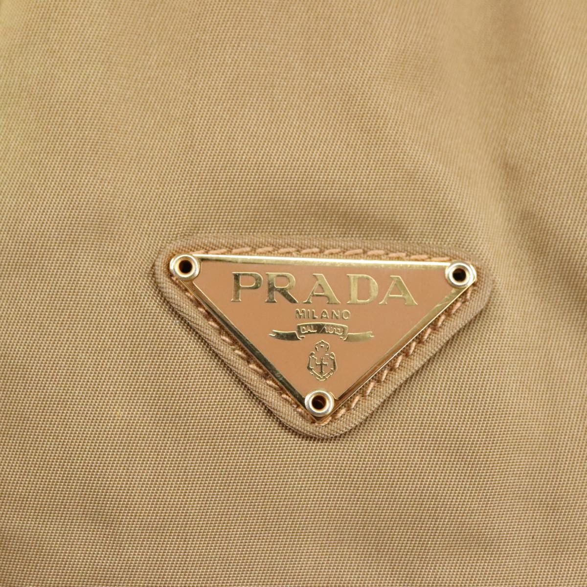 Prada Beige Synthetic Shoulder Bag (Pre-Owned) Size ONE SIZE - 7 Thumbnail