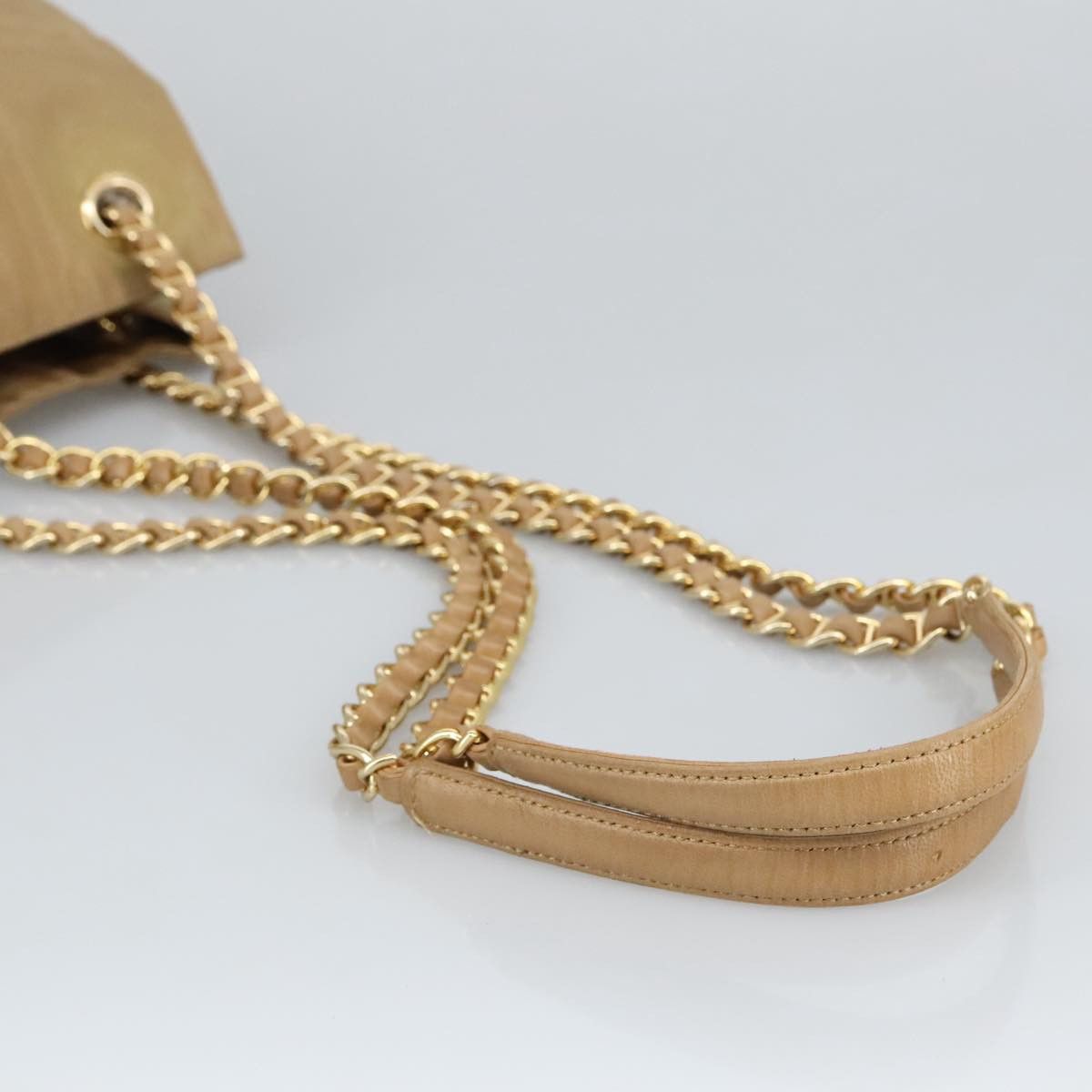 Prada Beige Synthetic Shoulder Bag (Pre-Owned) Size ONE SIZE - 4 Thumbnail