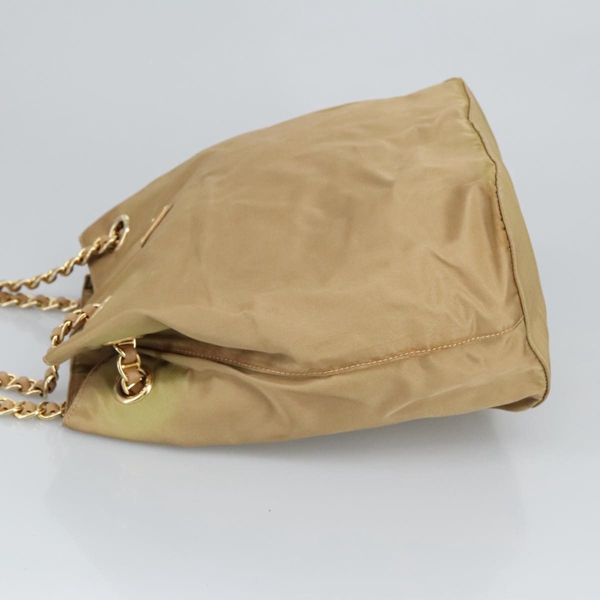 Prada Beige Synthetic Shoulder Bag (Pre-Owned) Size ONE SIZE - 14 Thumbnail