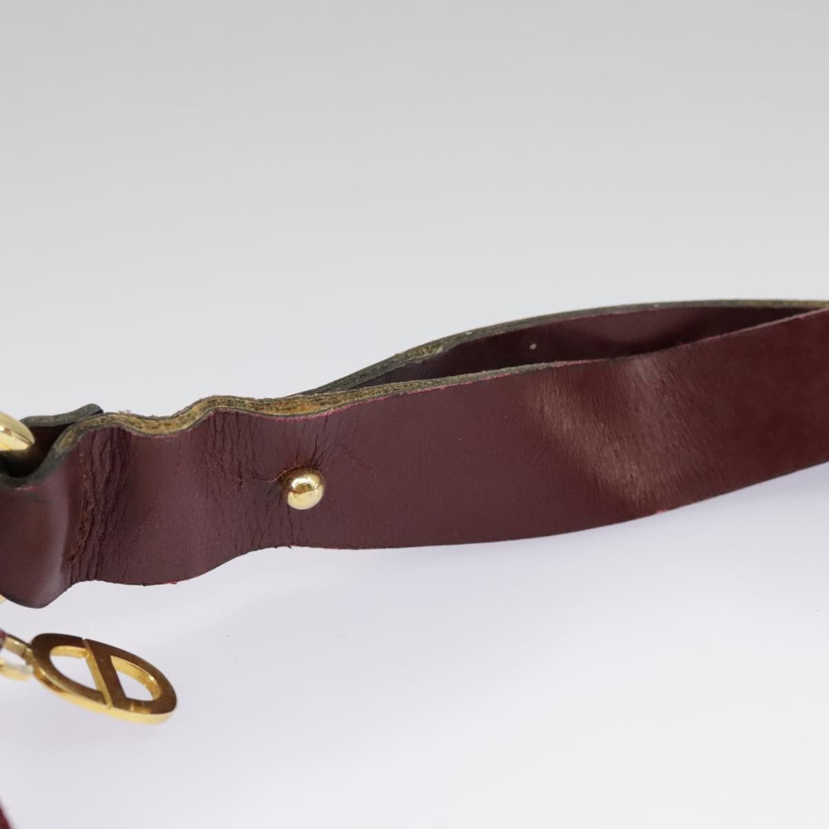 Dior Trotter Red Canvas Shoulder Bag (Pre-Owned) Size ONE SIZE - 11 Thumbnail