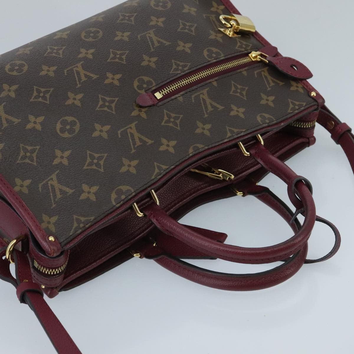 Louis Vuitton Popincourt Brown Canvas Handbag (Pre-Owned) Size ONE SIZE - 5 Thumbnail