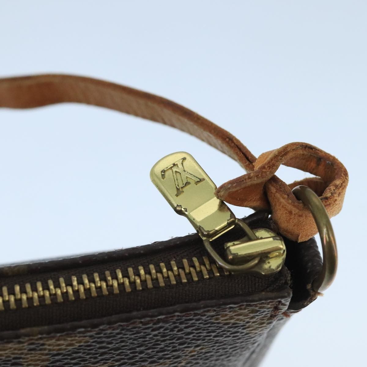 Louis Vuitton Pochette Accessoire Black Canvas Clutch Bag (Pre-Owned) Size ONE SIZE - 7 Thumbnail