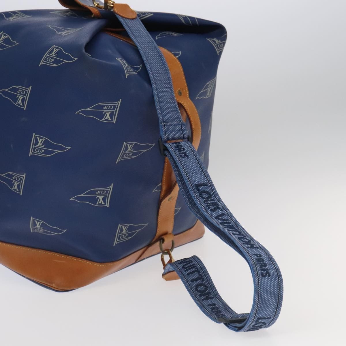 Louis Vuitton Marin Blue Canvas Shoulder Bag (Pre-Owned) Size ONE SIZE - 6 Thumbnail
