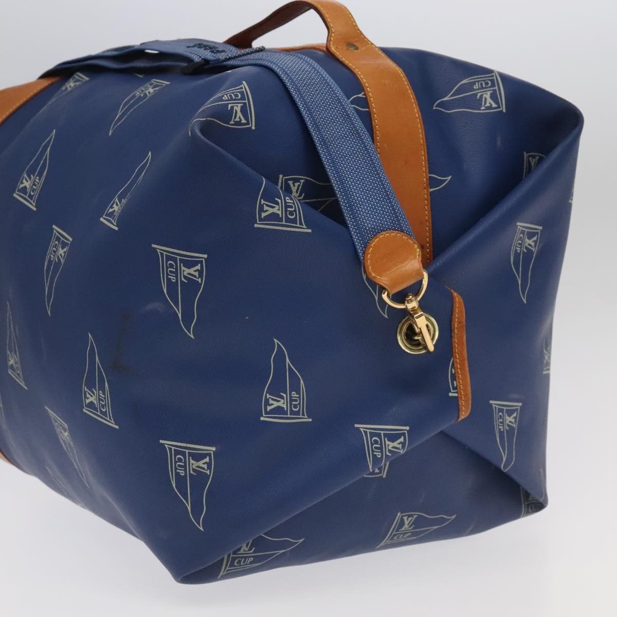 Louis Vuitton Marin Blue Canvas Shoulder Bag (Pre-Owned) Size ONE SIZE - 10 Thumbnail