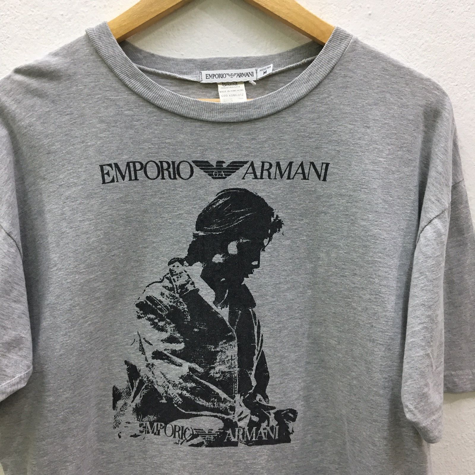Emporio Armani Vintage Emporio Armani T-shirts Nice Design Size US M / EU 48-50 / 2 - 3 Thumbnail