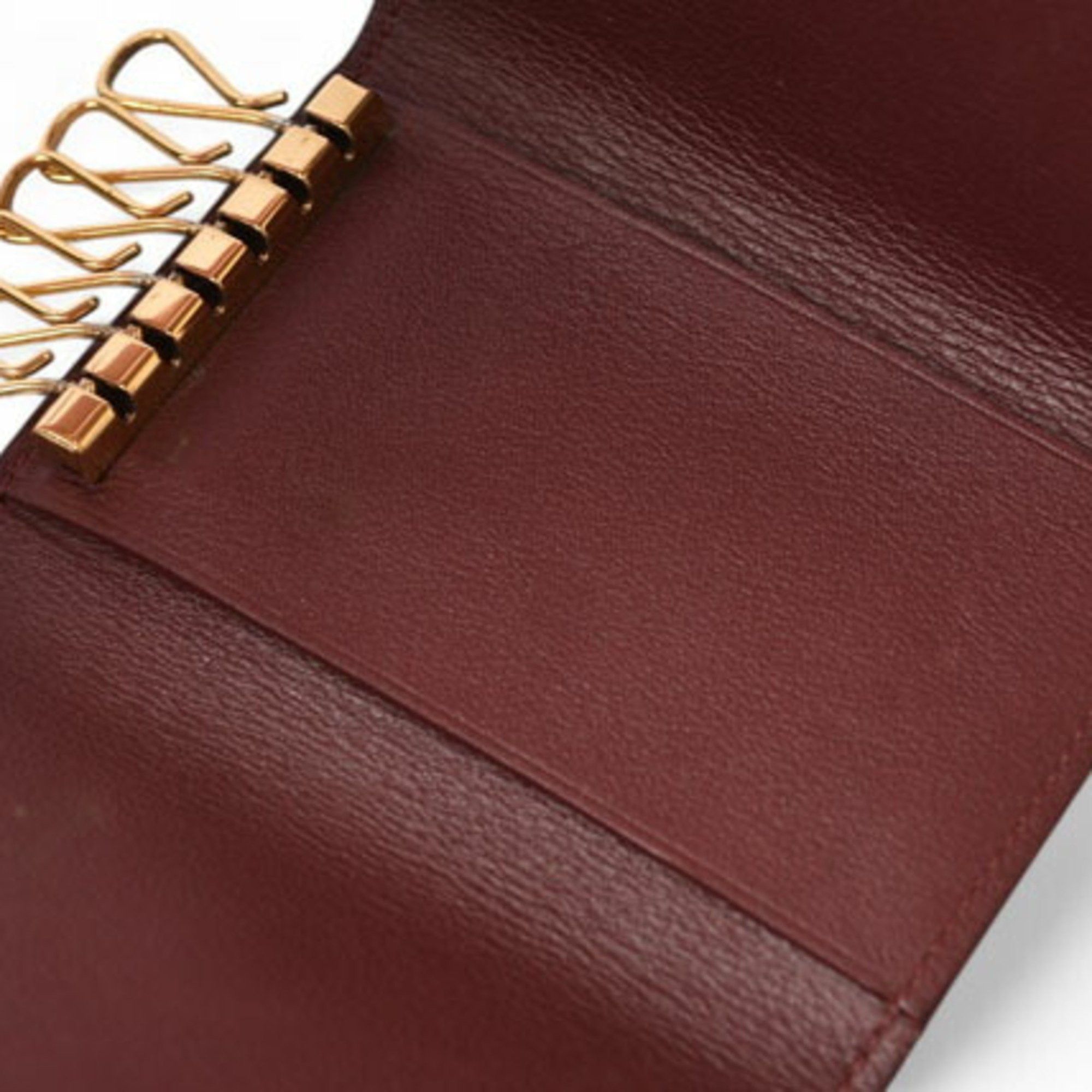 Cartier Cartier Key Case Holder 6-Row Must de Bordeaux Size ONE SIZE - 5 Thumbnail