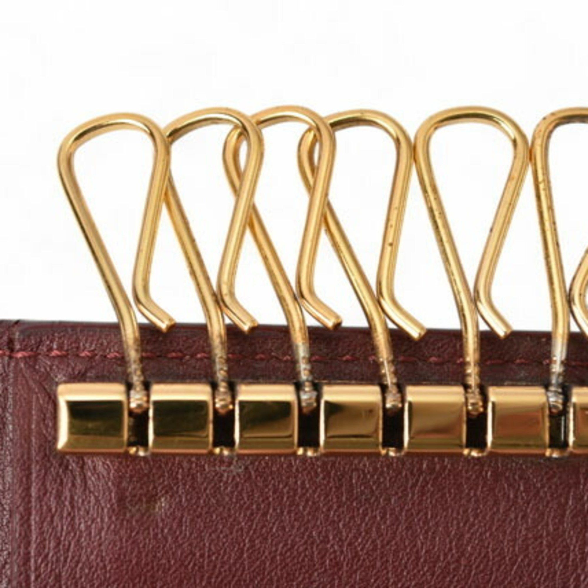 Cartier Cartier Key Case Holder 6-Row Must de Bordeaux Size ONE SIZE - 7 Thumbnail