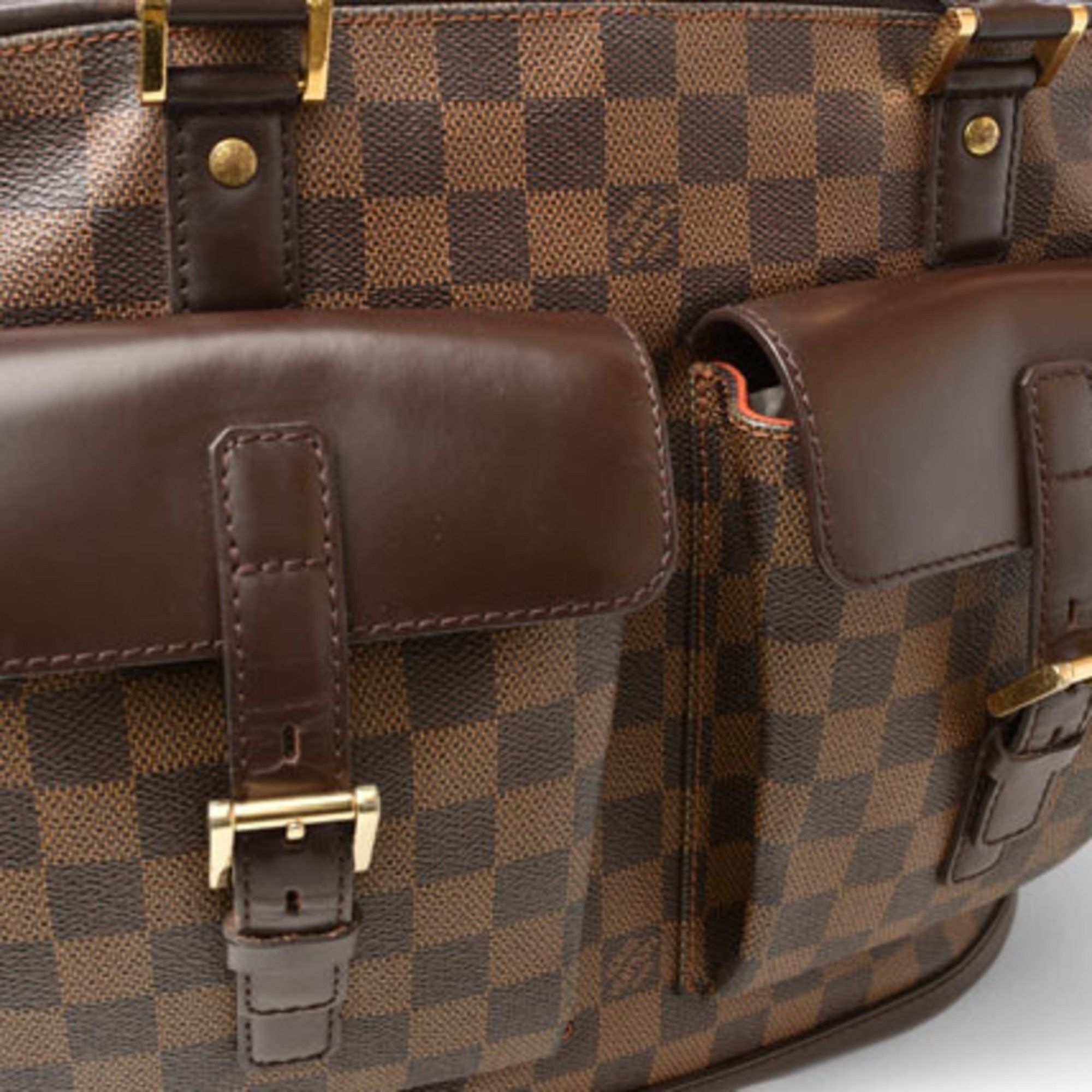 Louis Vuitton Louis Vuitton Tote Bag Shoulder Compatible LOUIS VUITTON Damier Manosque GM Ebene N51120 Size ONE SIZE - 9 Thumbnail