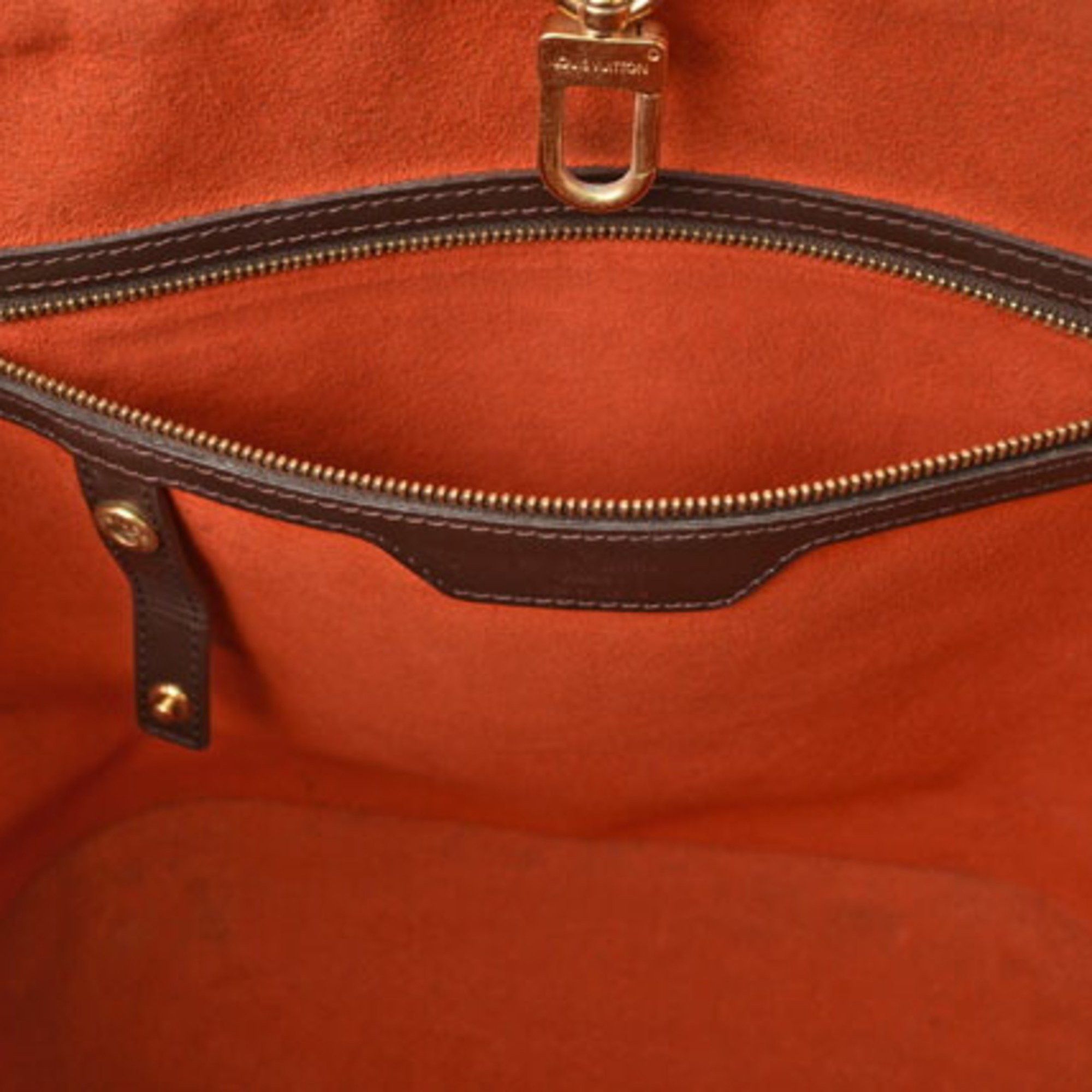 Louis Vuitton Louis Vuitton Tote Bag Shoulder Compatible LOUIS VUITTON Damier Manosque GM Ebene N51120 Size ONE SIZE - 13 Thumbnail