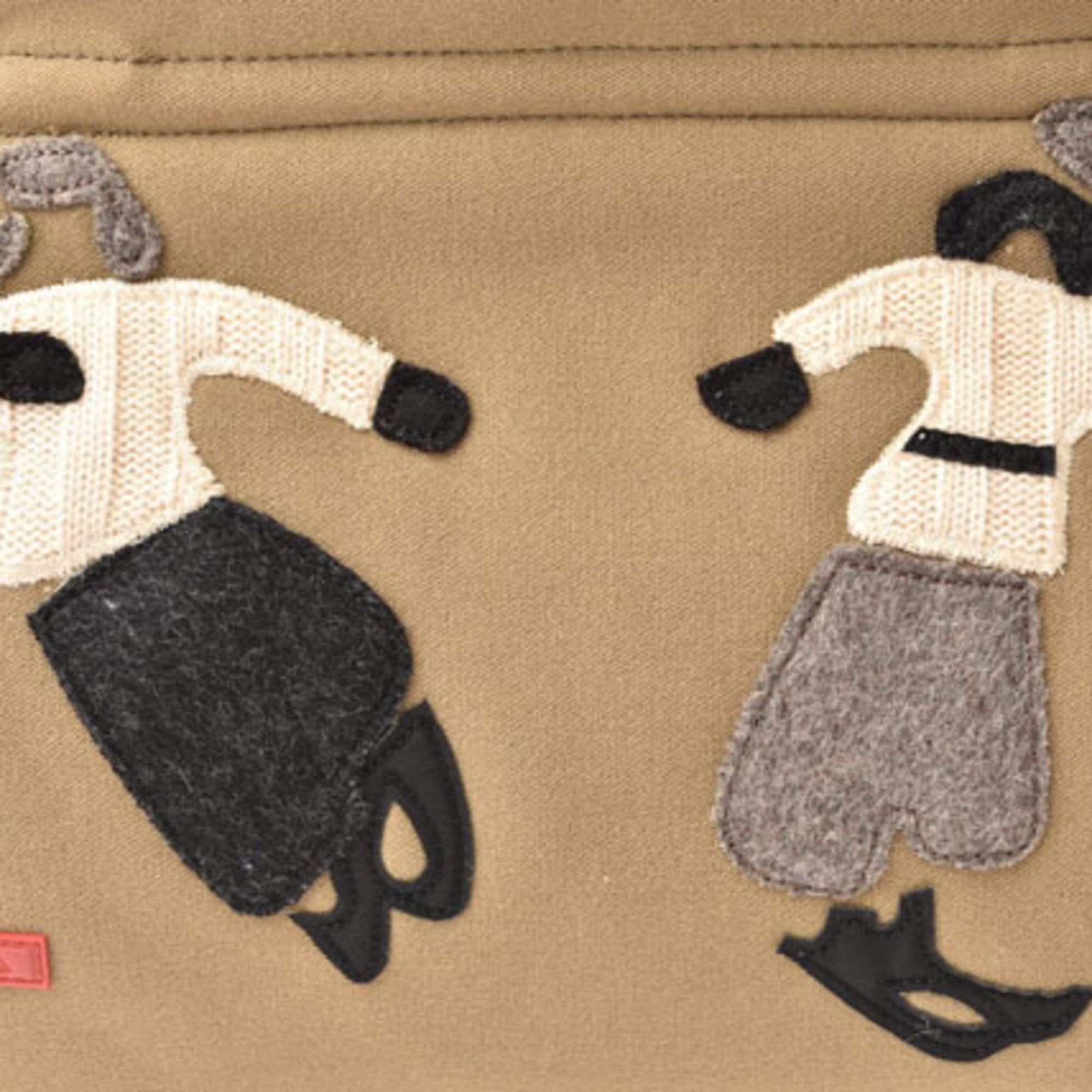 Prada Pradasports Prada Sports Handbag Boston Bag 4VA585 PRADA SPORTS Patchwork Canvas Nylon Light Brown Size ONE SIZE - 6 Thumbnail