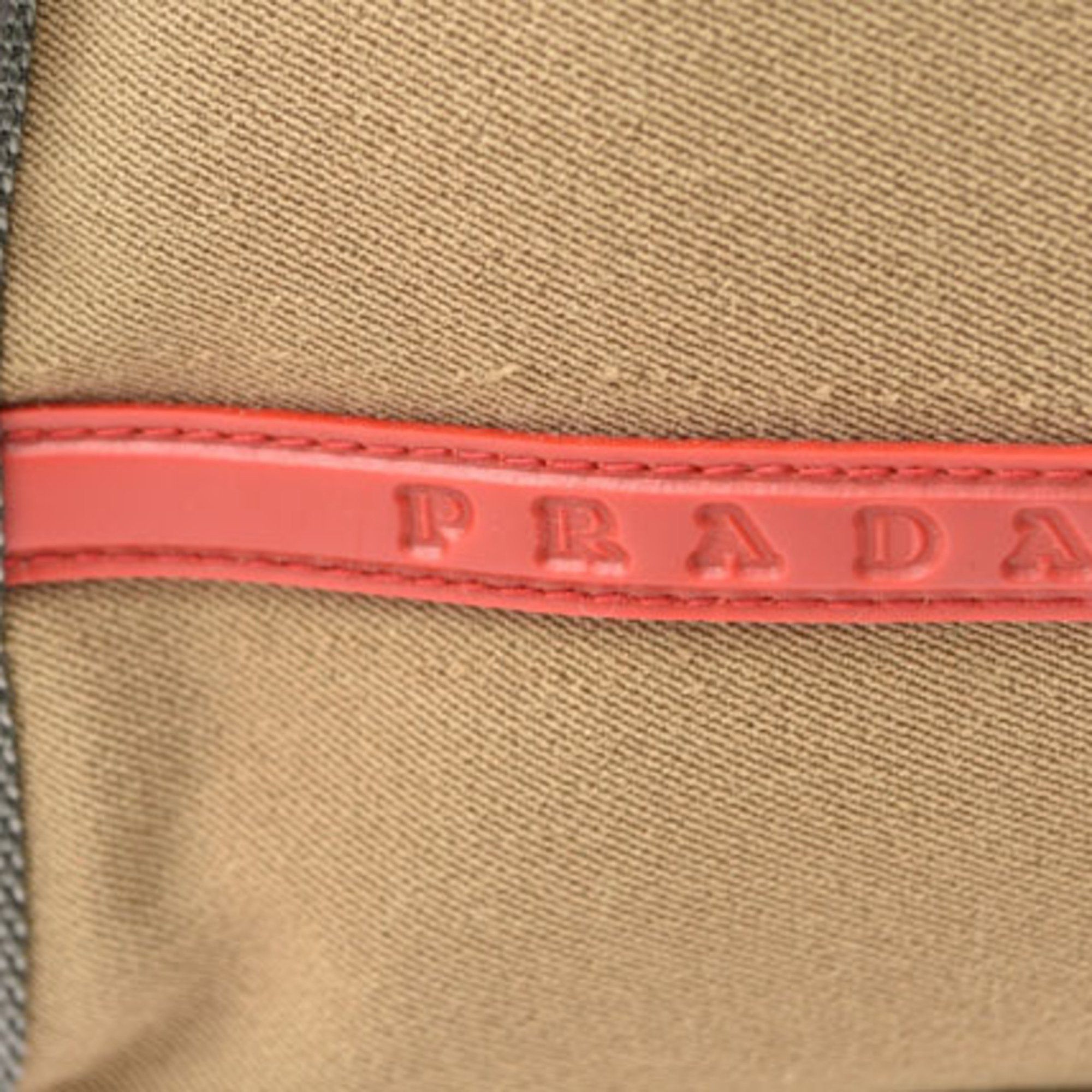 Prada Pradasports Prada Sports Handbag Boston Bag 4VA585 PRADA SPORTS Patchwork Canvas Nylon Light Brown Size ONE SIZE - 5 Thumbnail